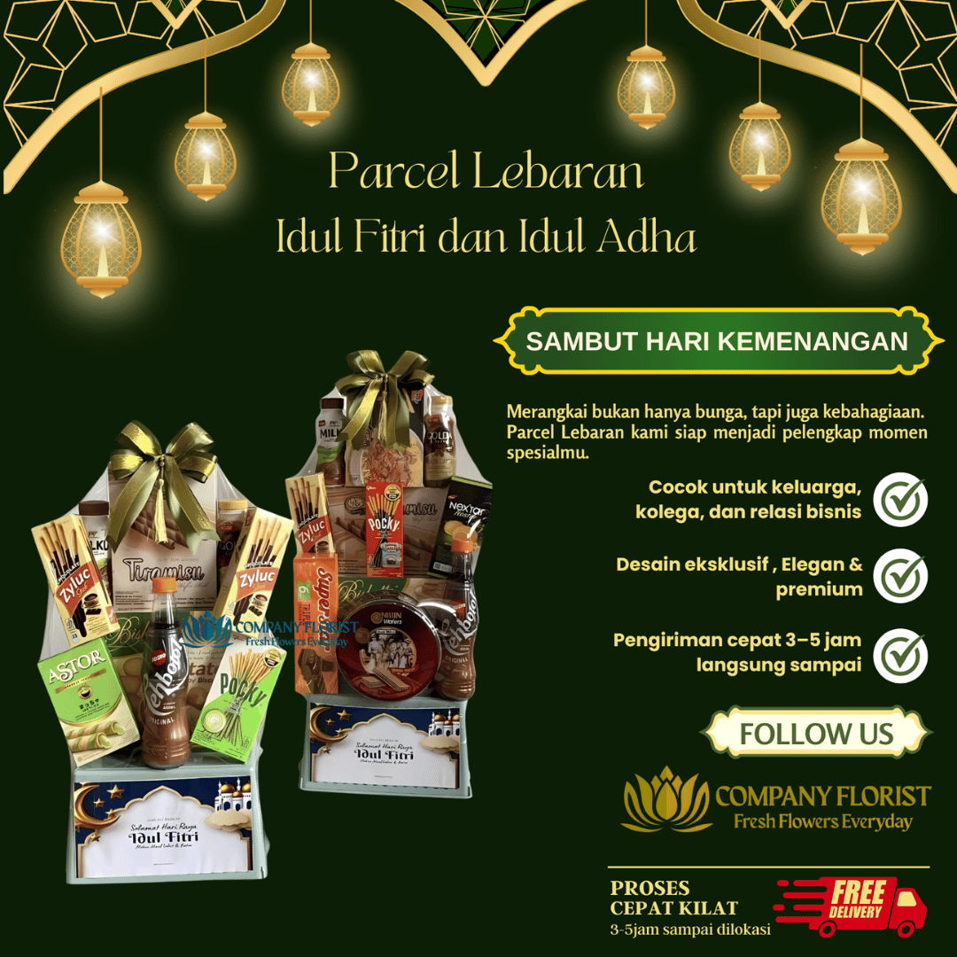 Parcel Snack Lebaran Keluarga Harmonis – Company Florist